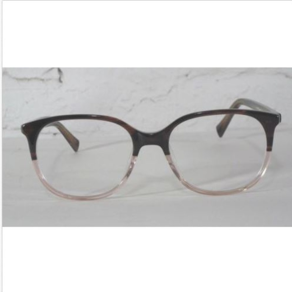 Warby Parker Laurel Rx Eyeglasses Brown Clear